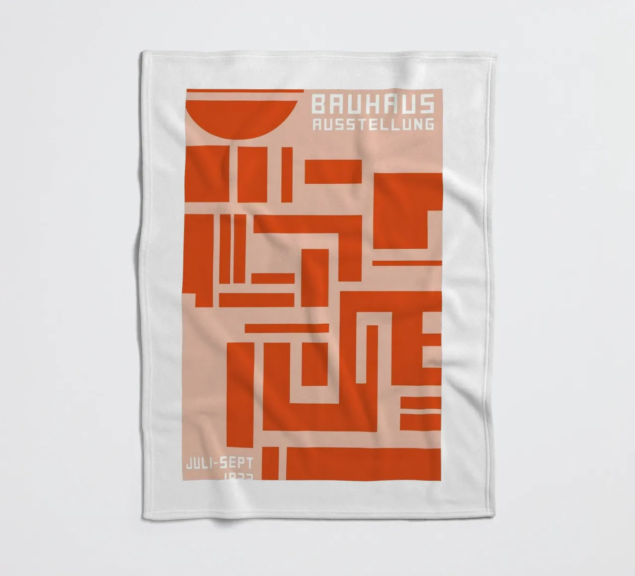 Bauhaus coperta in pile da Brooke