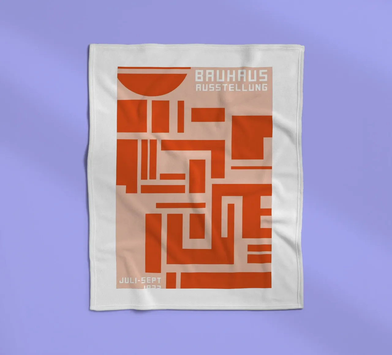 Bauhaus coperta in pile da Brooke