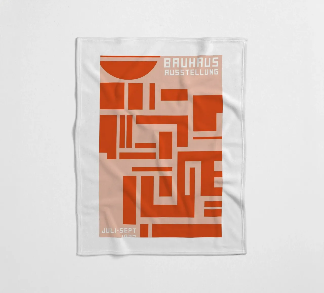Bauhaus coperta in pile da Brooke