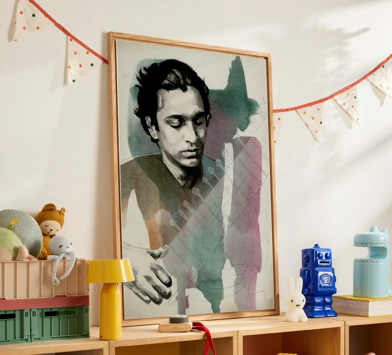 Ravi Shankar plexiglass da David Diehl