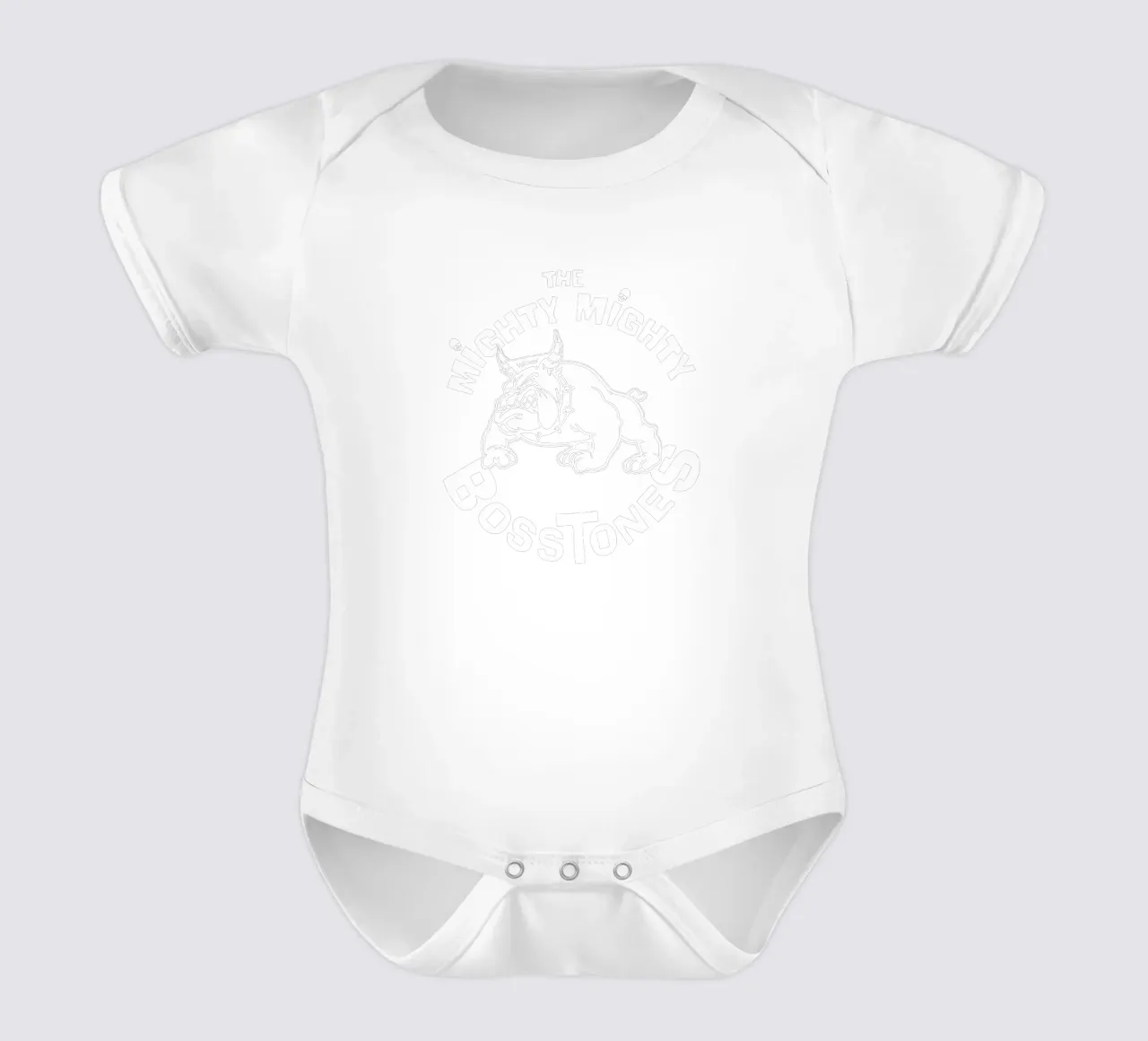 The Mighty Mighty Bosstones short-sleeve baby romper by aylaholic