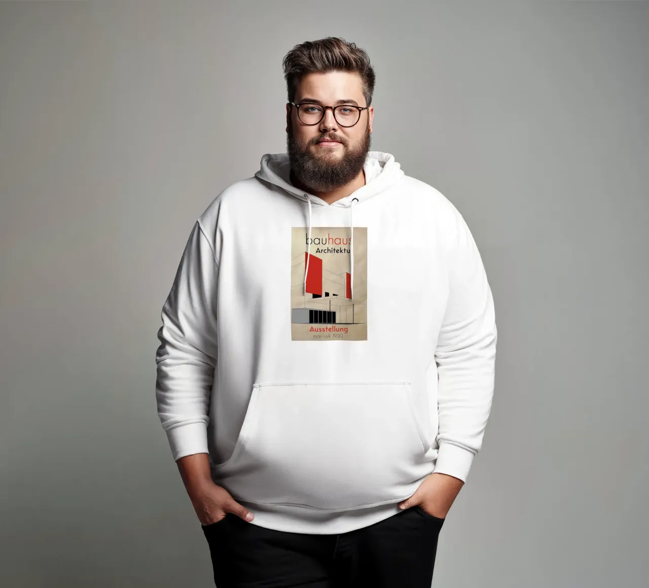 Bauhaus felpa con cappuccio da Brooke