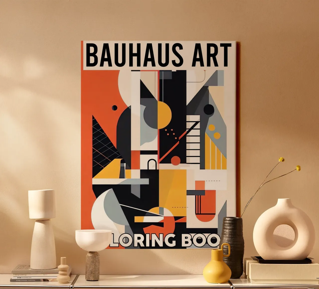 Bauhaus tela con Cornice a cassetta da Brooke