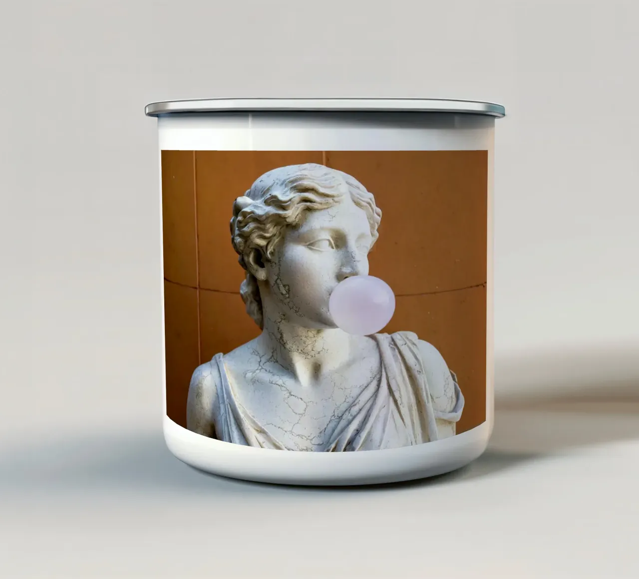 pop #13 tazza in smalto da rafael campezato