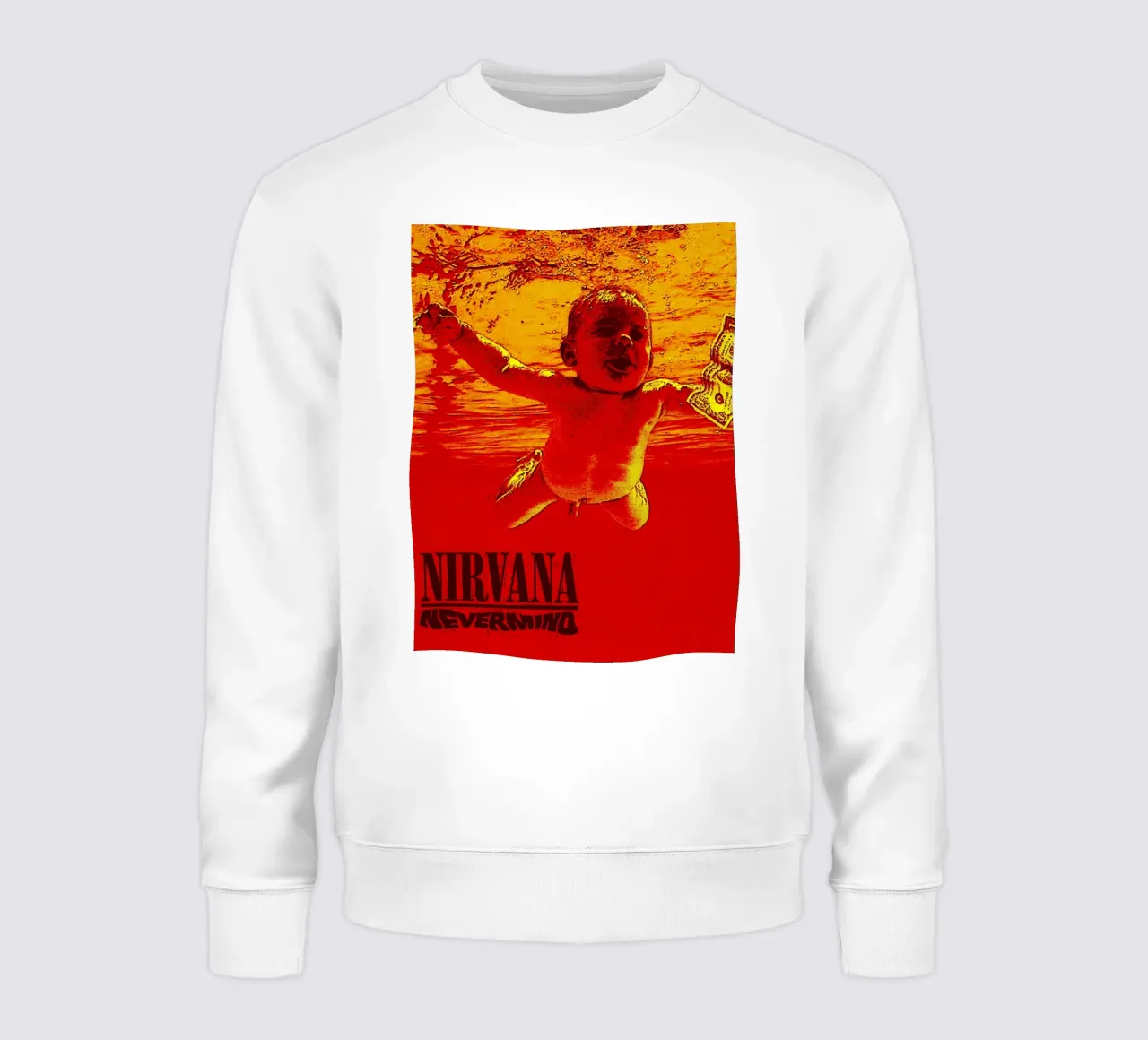 Nirvana Band Art felpa da vanhesling