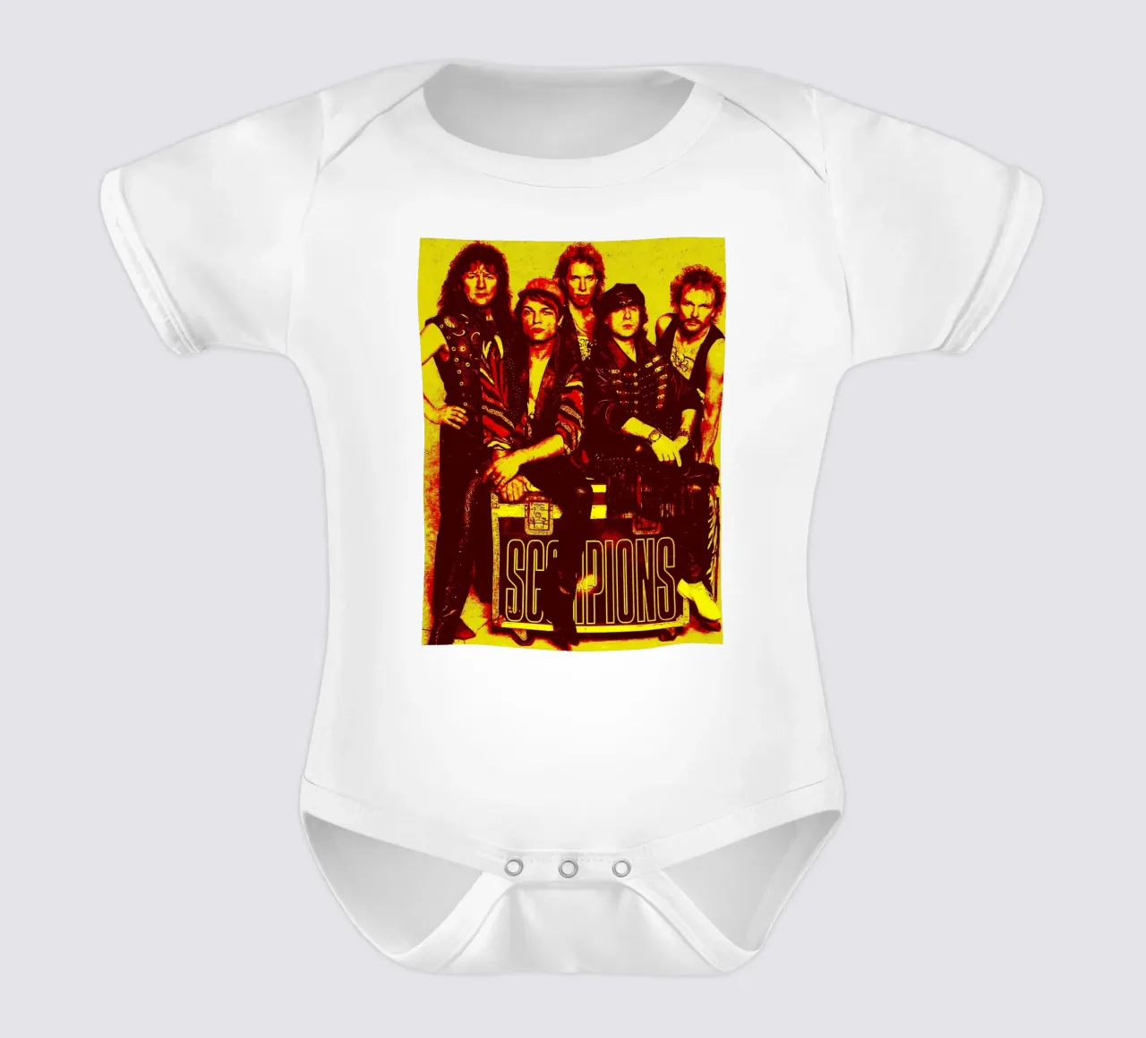 Scorpions Band Art body neonato maniche corte da vanhesling