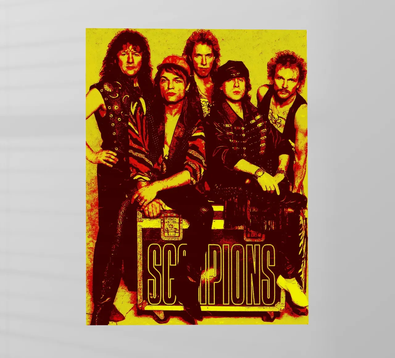 Scorpions Band Art pellicola backlit da vanhesling