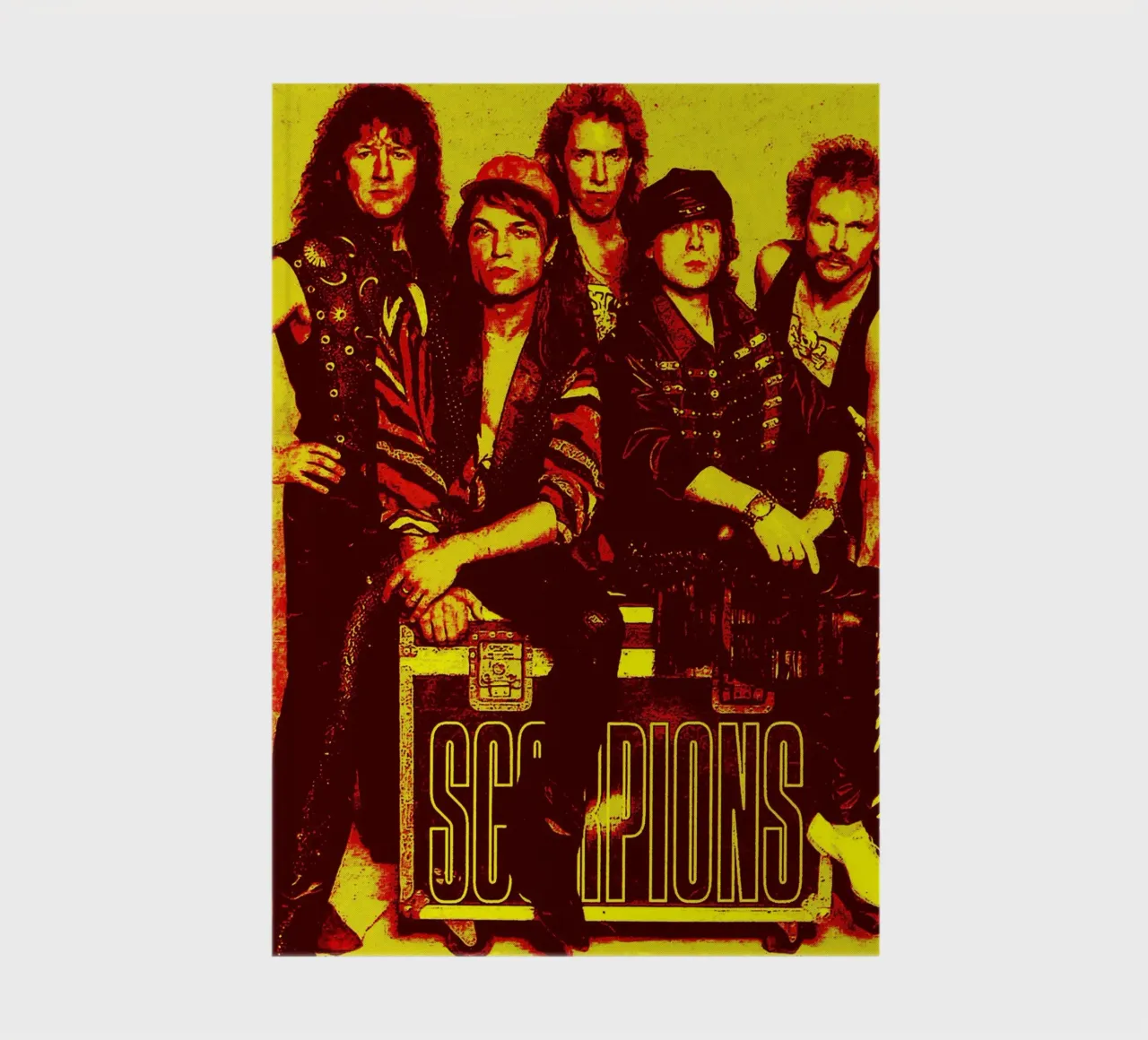 Scorpions Band Art diario da vanhesling