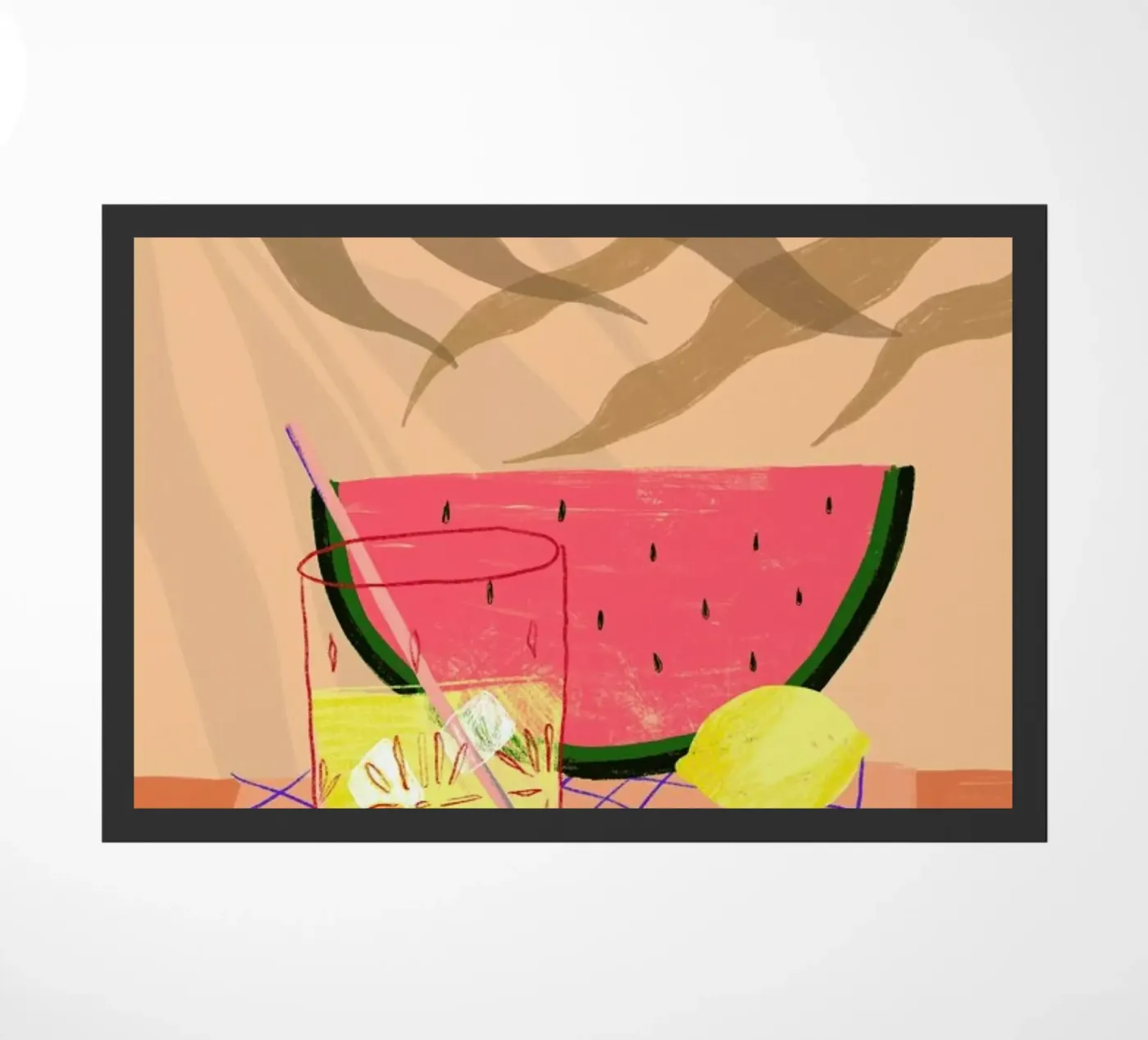 Melonade Fußmatte von Pure