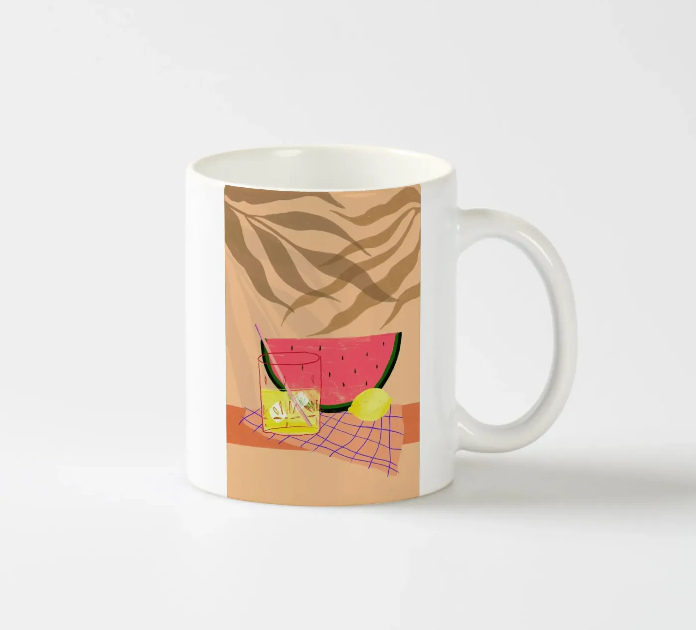 Melonade ceramic mug by Pure