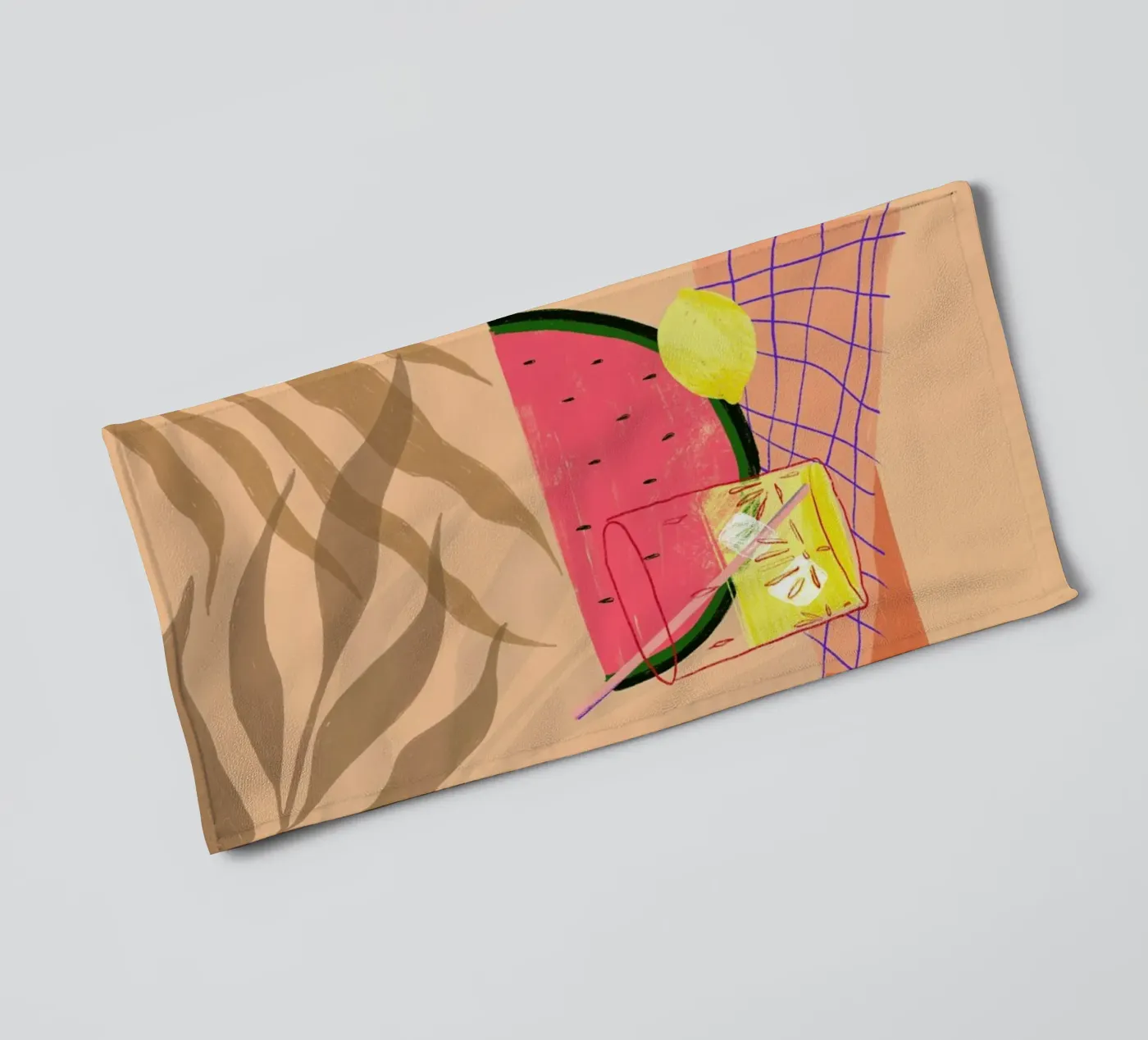 Melonade towel by Pure