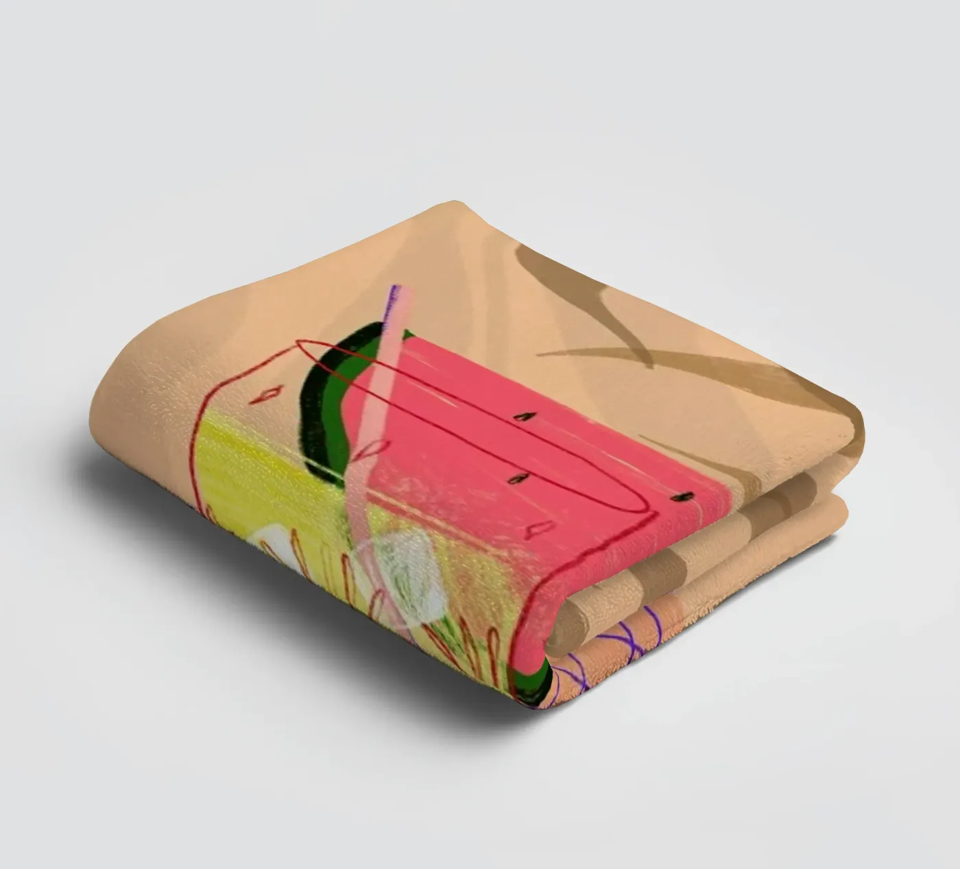 Melonade towel by Pure