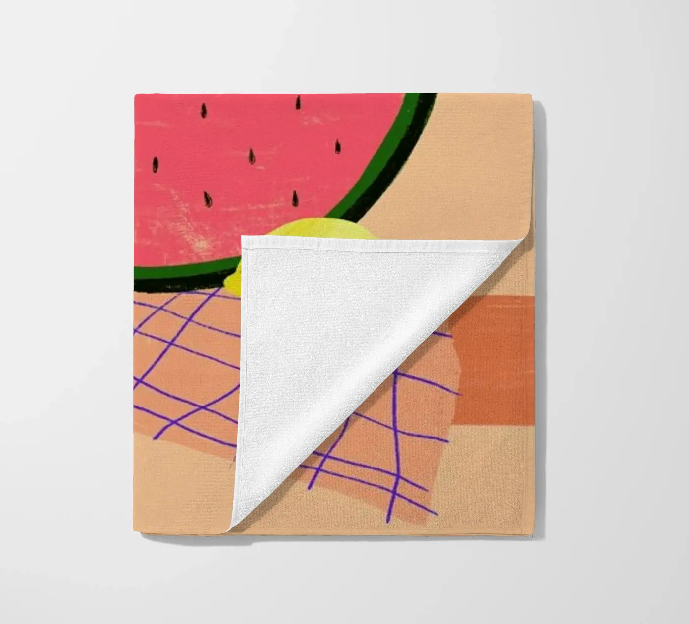 Melonade strandhanddoek van Pure