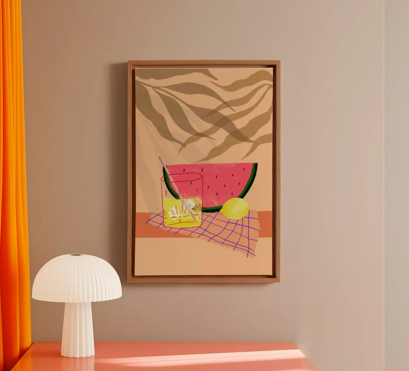 Melonade canvas van Pure