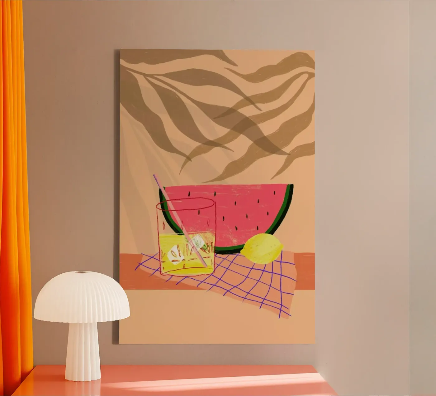 Melonade canvas van Pure