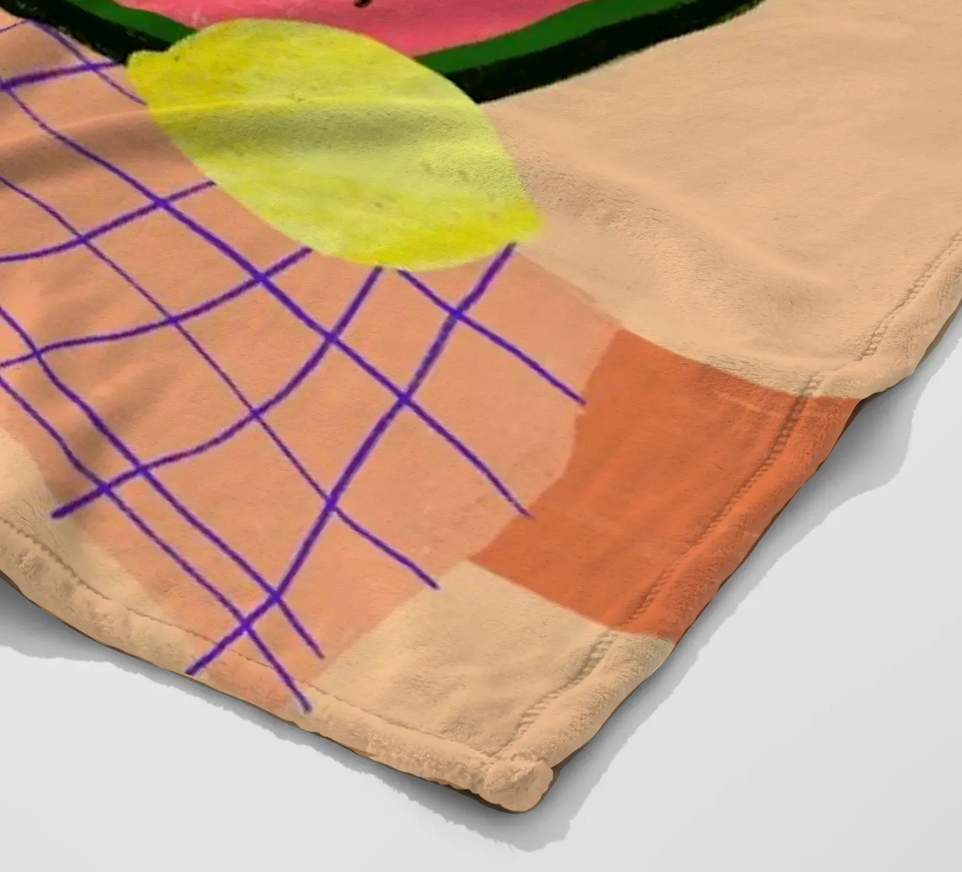 Melonade Fleecedecke von Pure