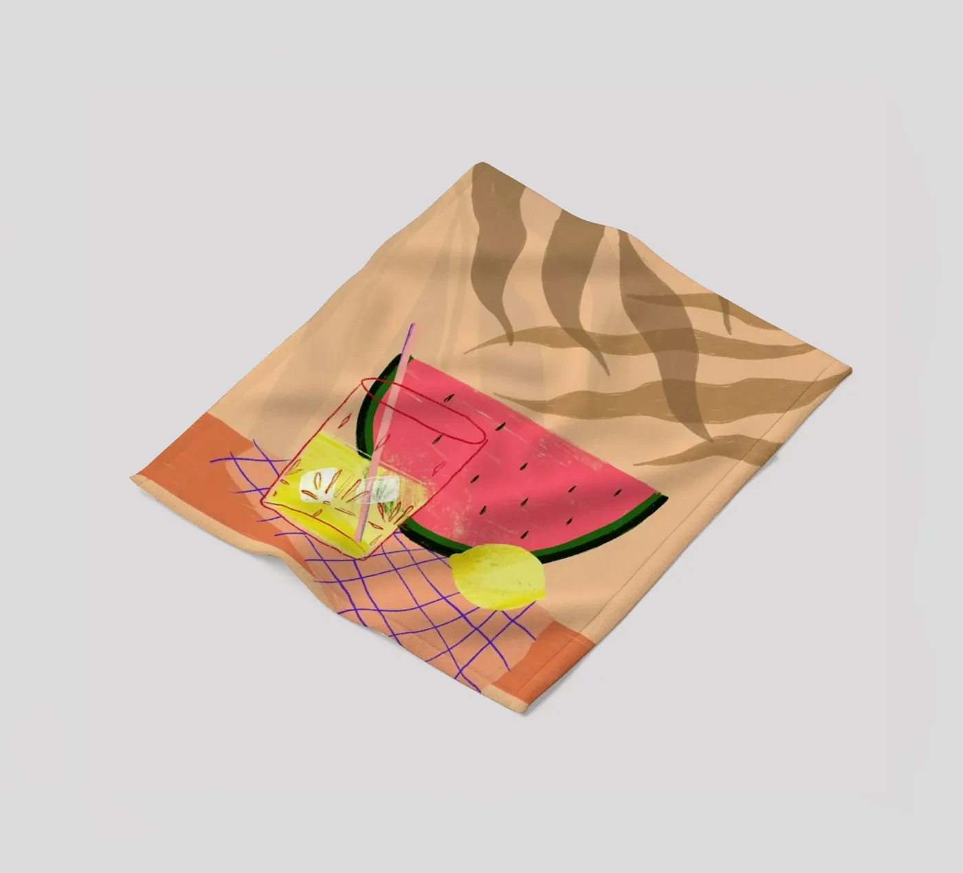 Melonade Fleecedecke von Pure