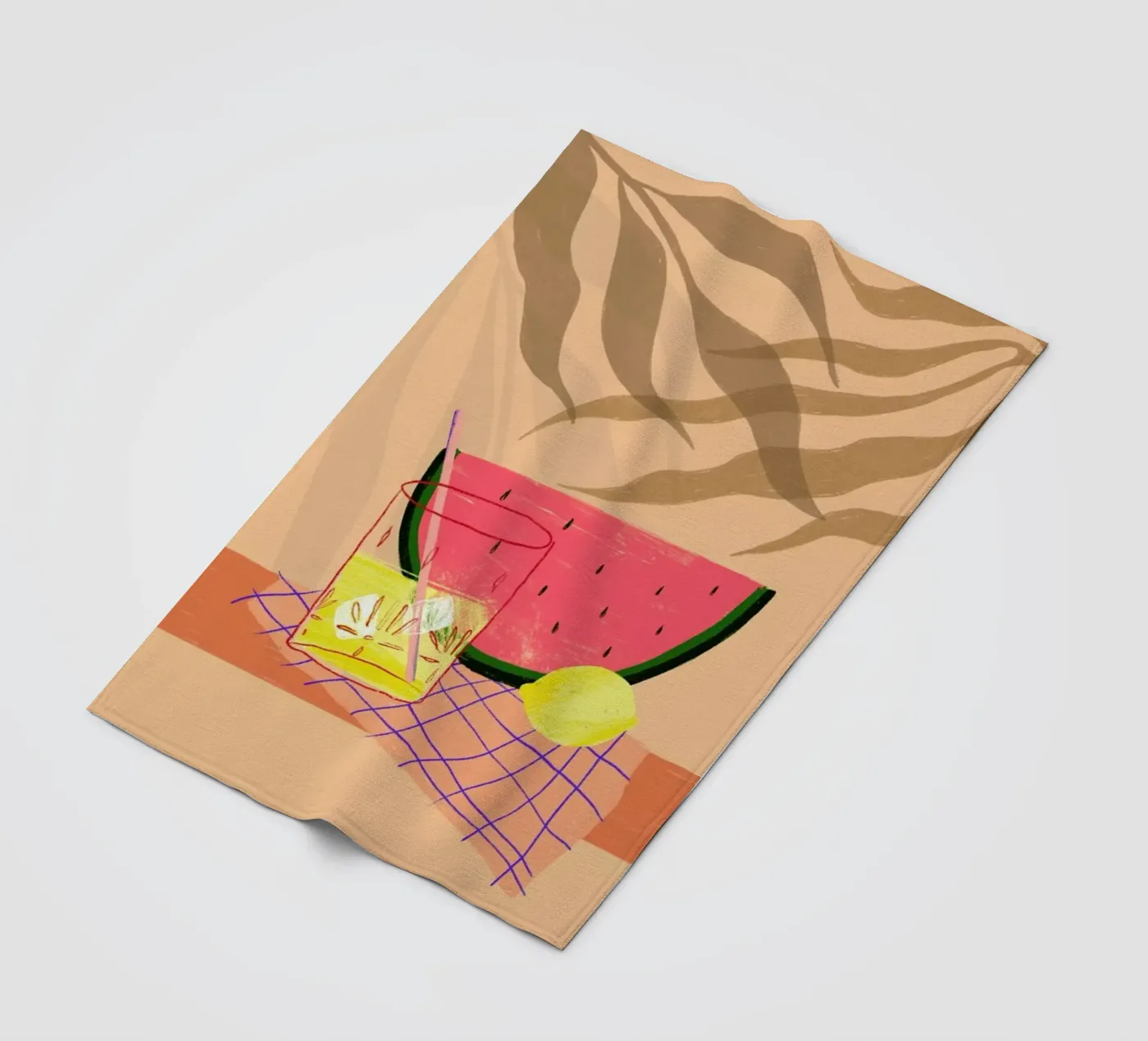 Melonade Fleecedecke von Pure