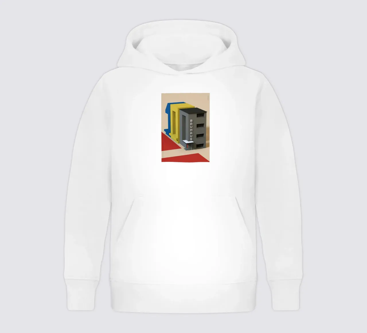 Bauhaus felpa bambino con cappuccio da Brooke