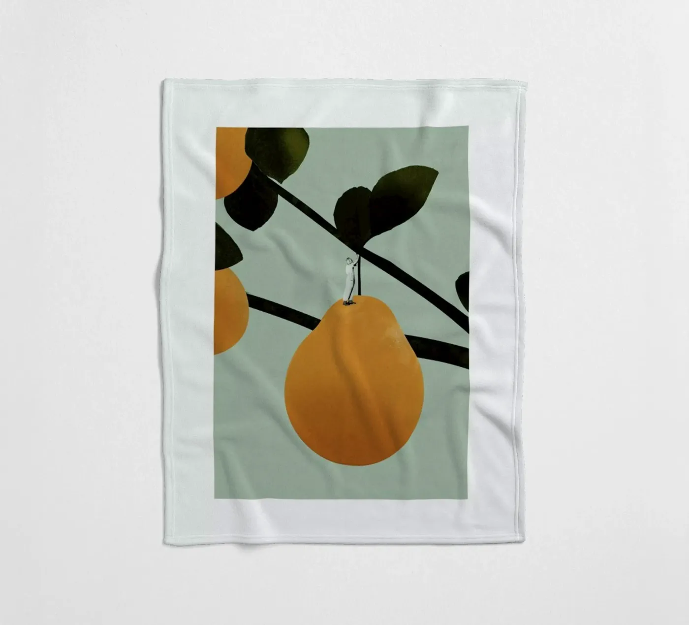 Tree Decoration Fleecedecke von Maarten Léon