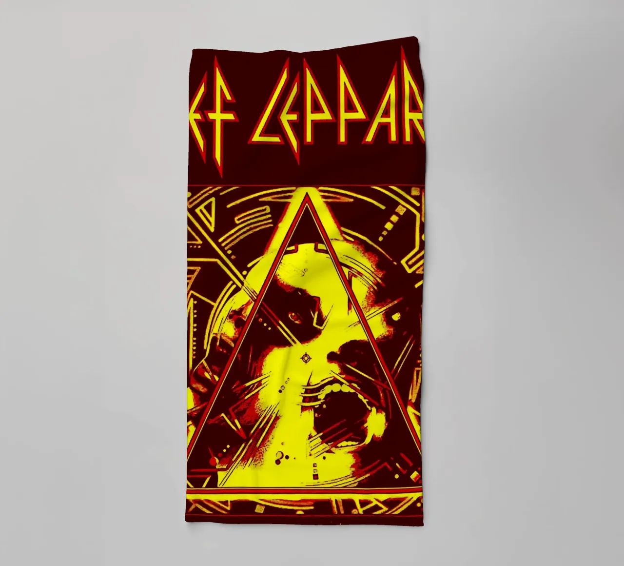Def Leppard Band Art asciugamano da bagno da vanhesling