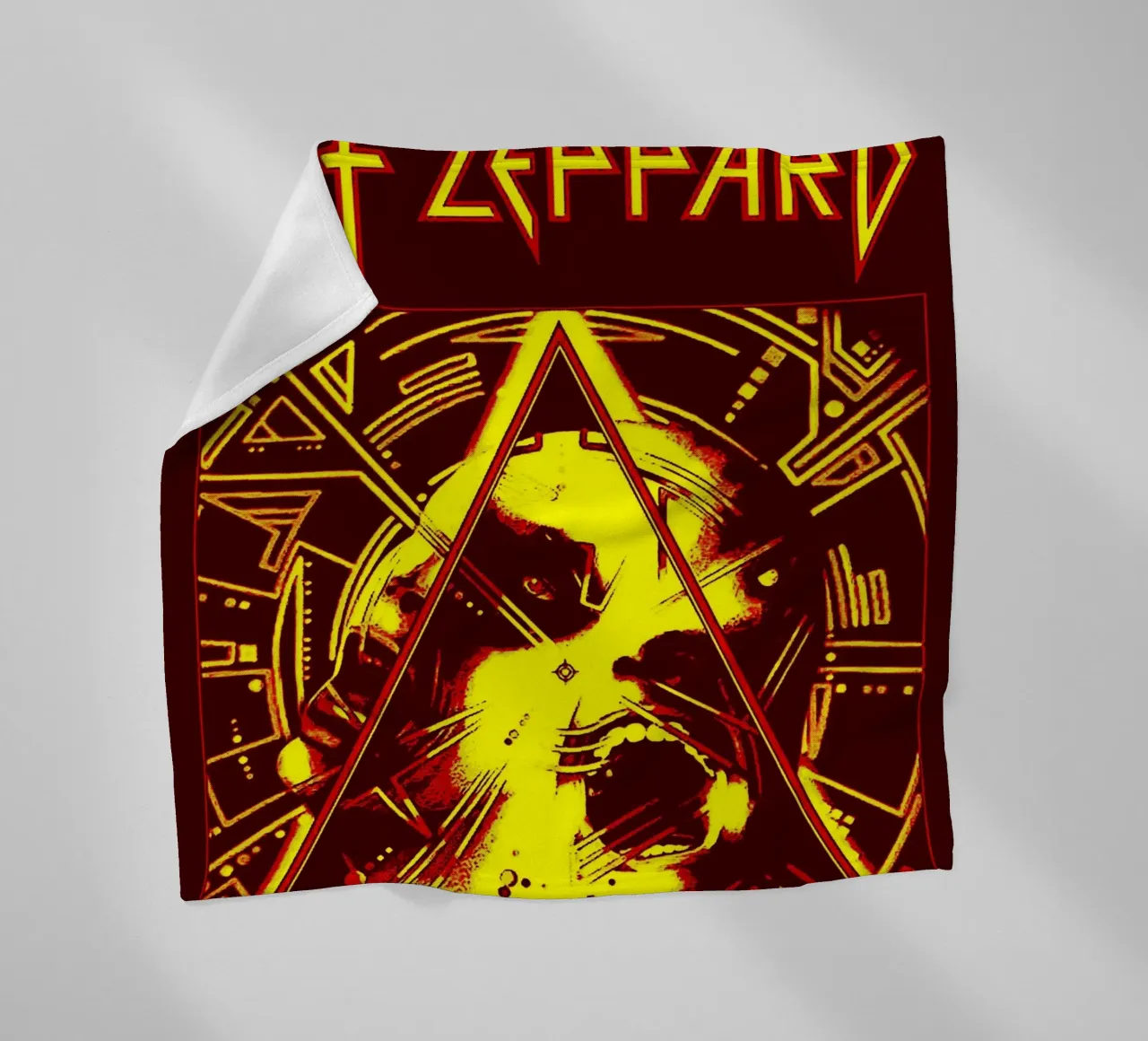 Def Leppard Band Art coperta in pile da vanhesling
