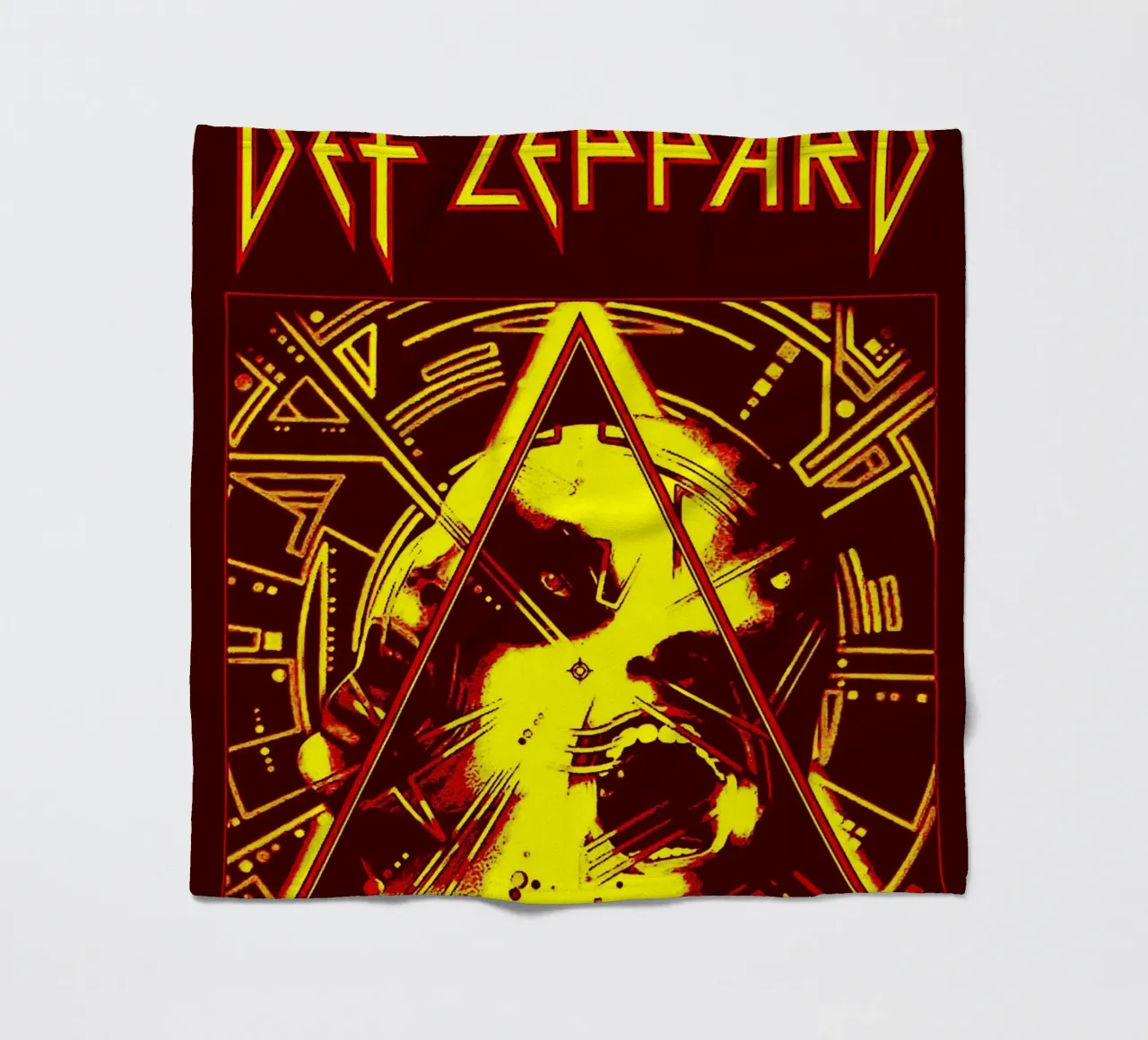 Def Leppard Band Art coperta in pile da vanhesling