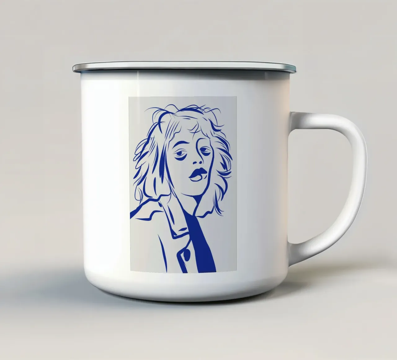 Insonnia 10 tazza in smalto da Little Dean