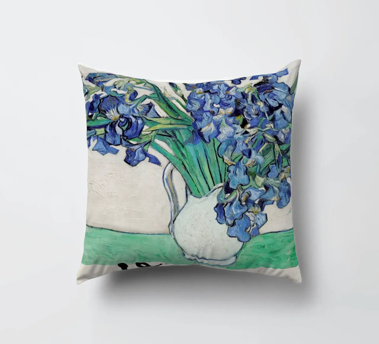 Signed, Vincent – Irises 2 cuscino da Vintage by JUNIQE