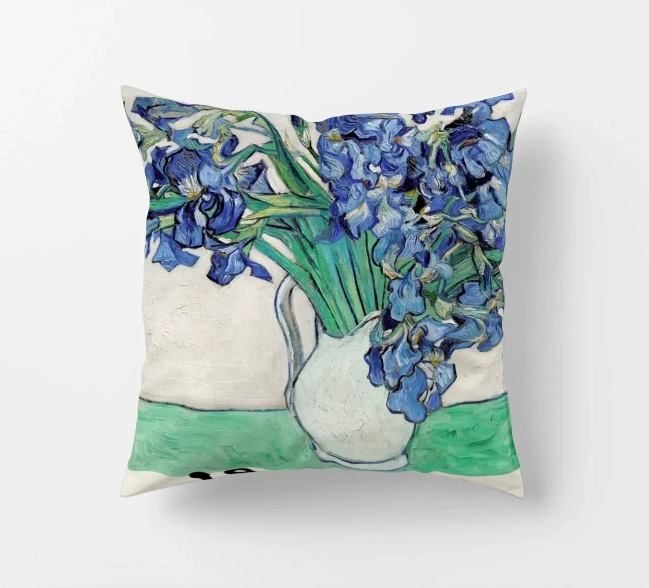 Signed, Vincent – Irises 2 cuscino da Vintage by JUNIQE