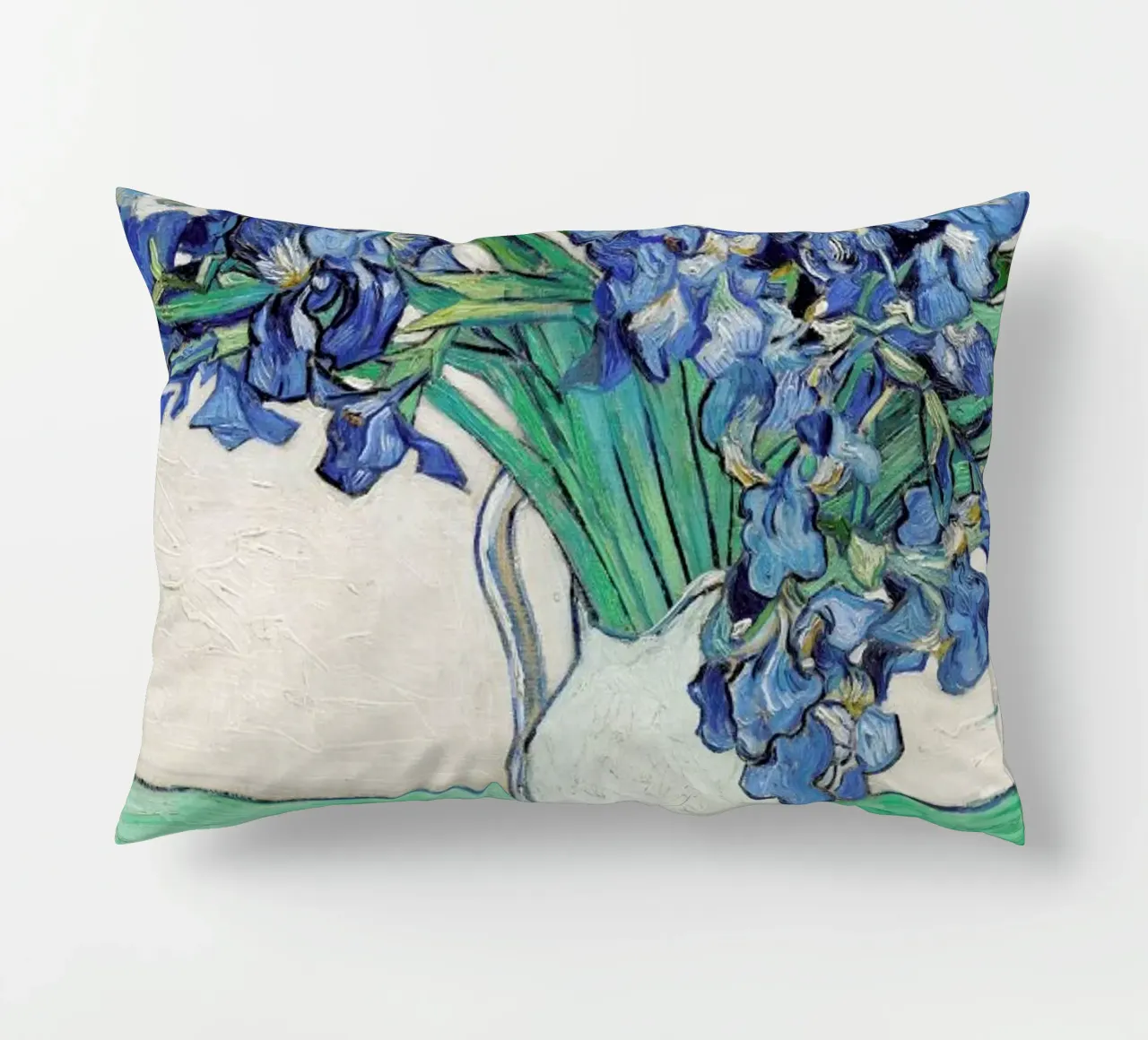 Signed, Vincent – Irises 2 cuscino da Vintage by JUNIQE