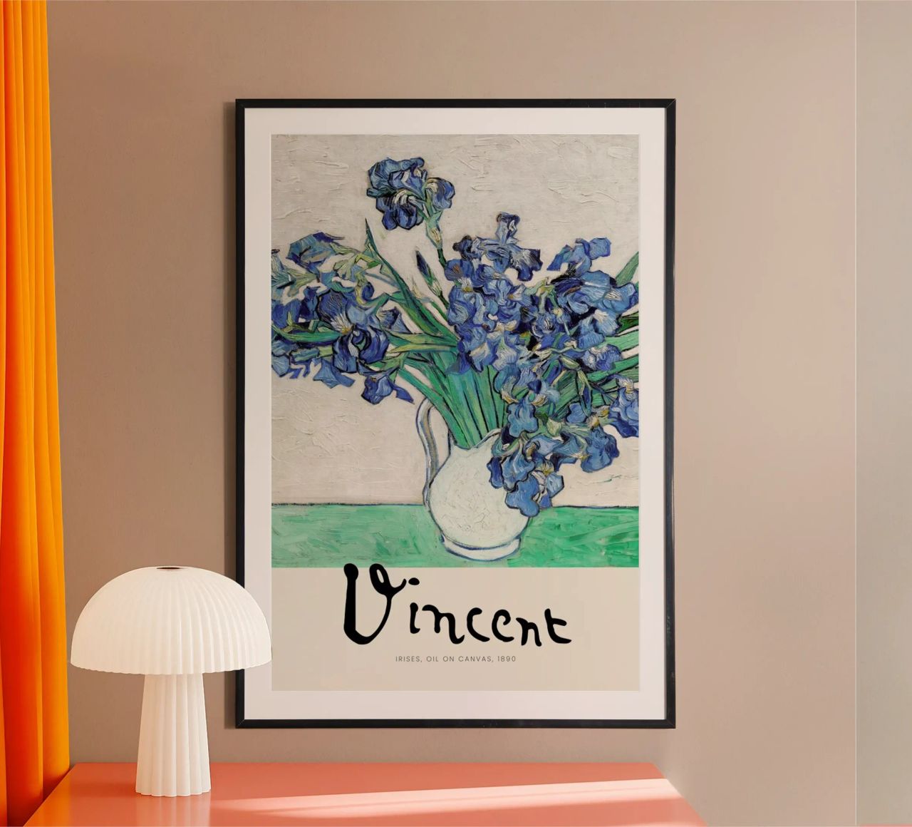 Signed, Vincent – Irises 2 poster by Vintage by JUNIQE