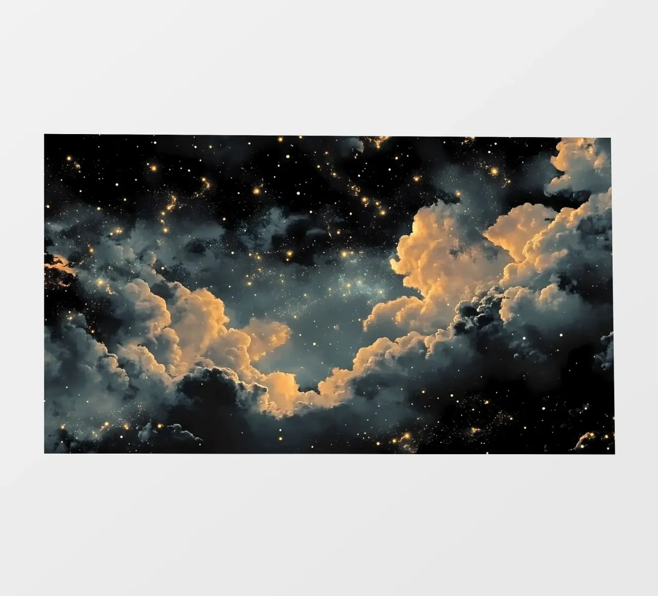 Night Sky with Stars photo wallpaper by IamHomeStudio