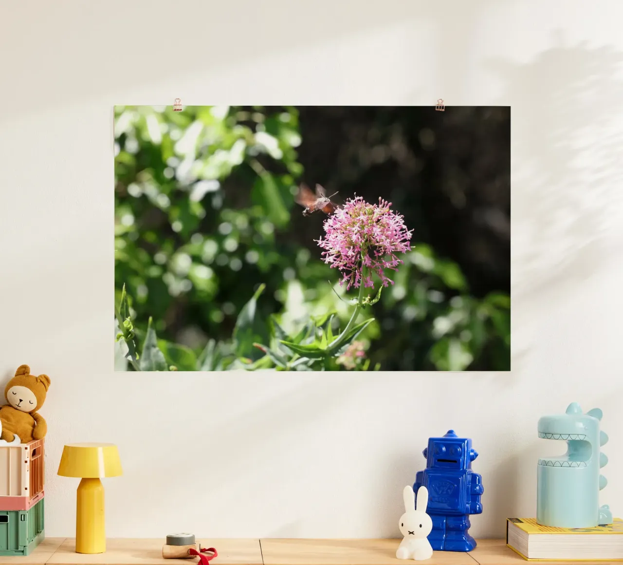 The flower and the butterfly poster da Alexandra Joseph Fotomomente