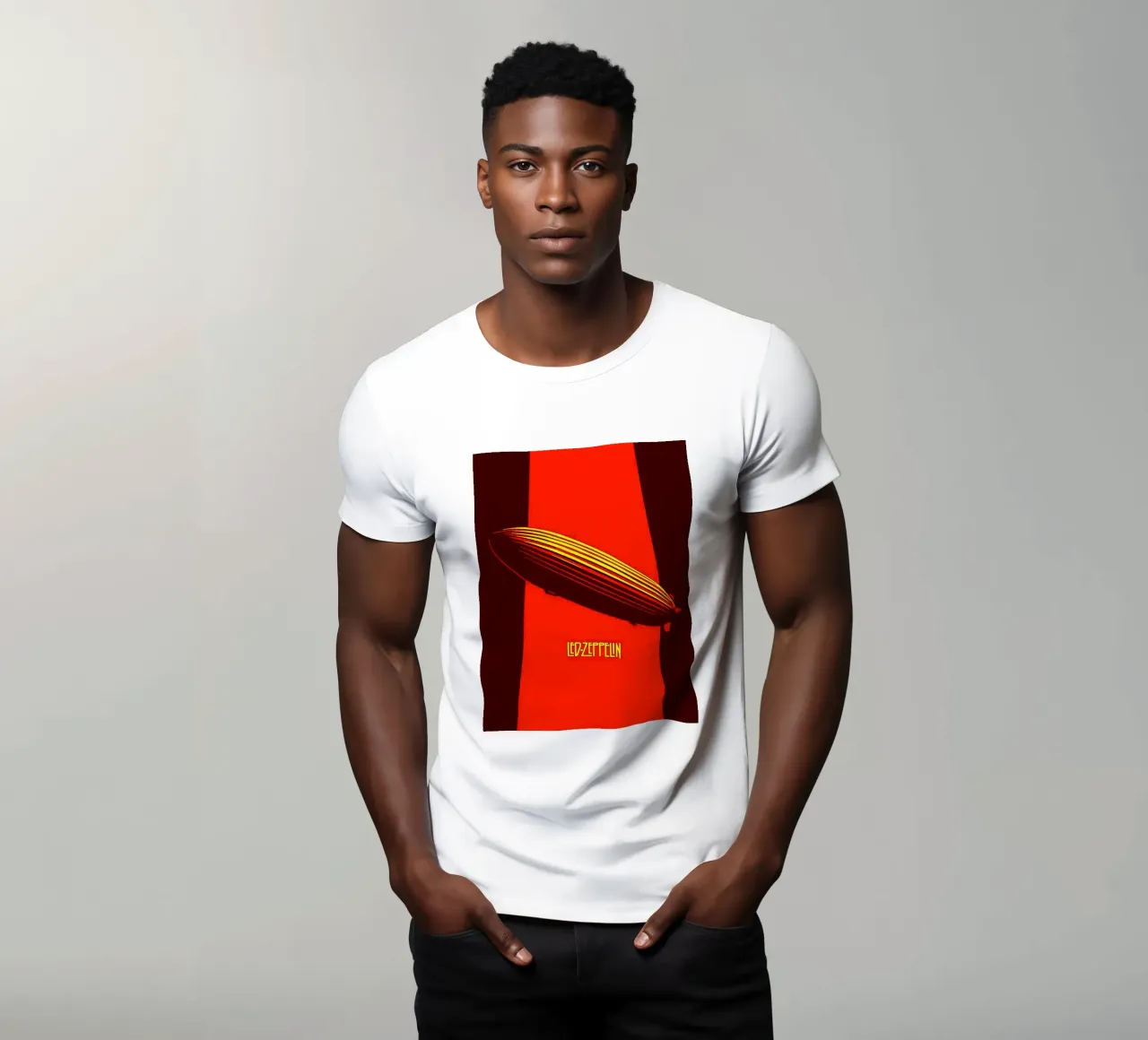 Led Zeppelin Band Art t-shirt da vanhesling