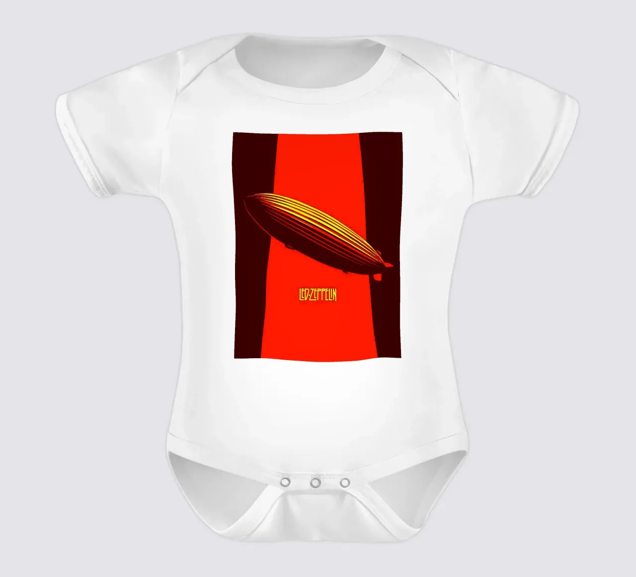 Led Zeppelin Band Art body neonato maniche corte da vanhesling