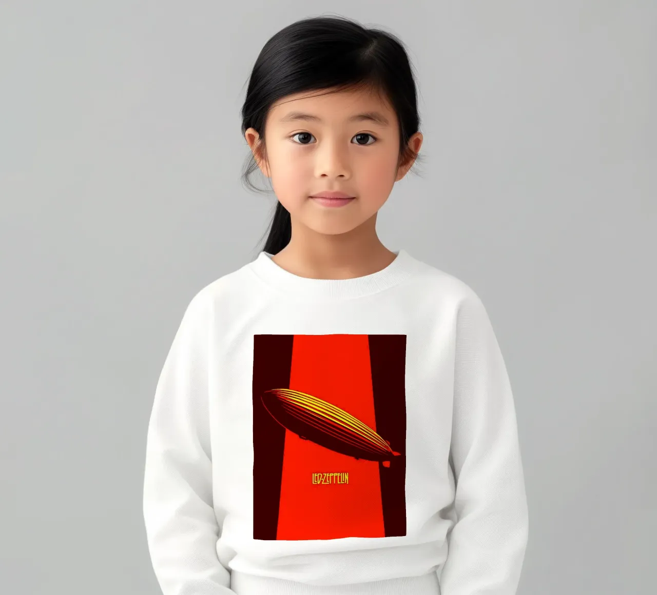 Led Zeppelin Band Art felpa bambino da vanhesling
