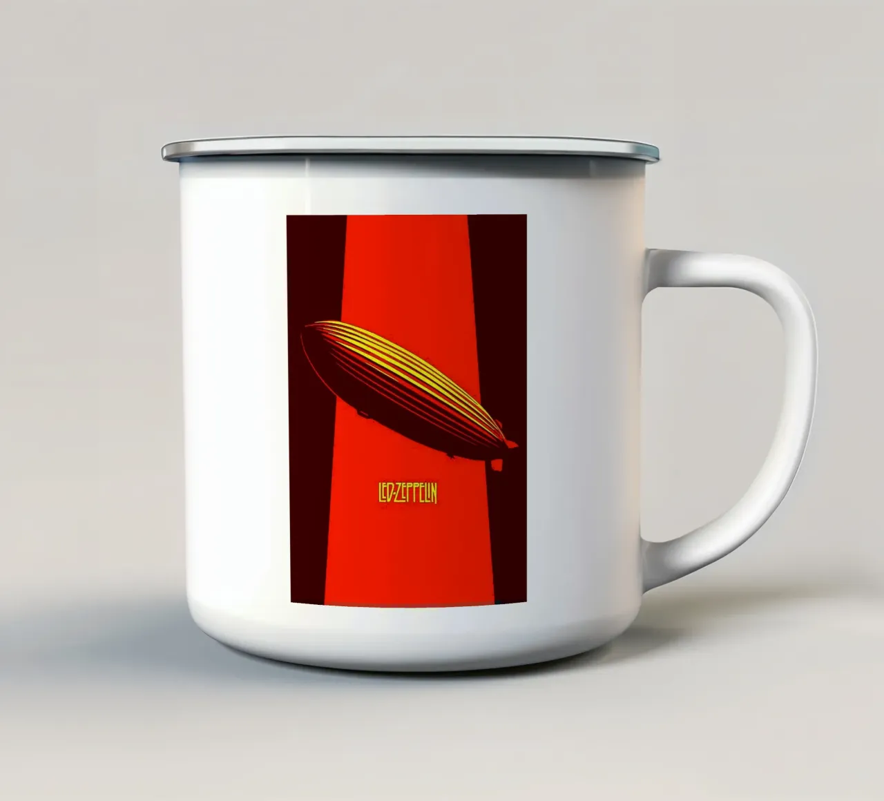 Led Zeppelin Band Art tazza in smalto da vanhesling