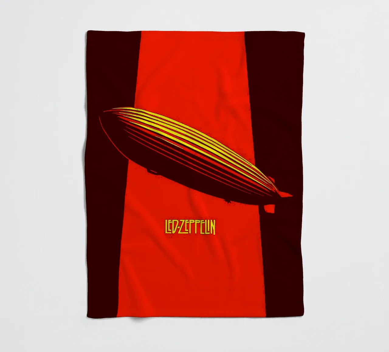 Led Zeppelin Band Art coperta in pile da vanhesling