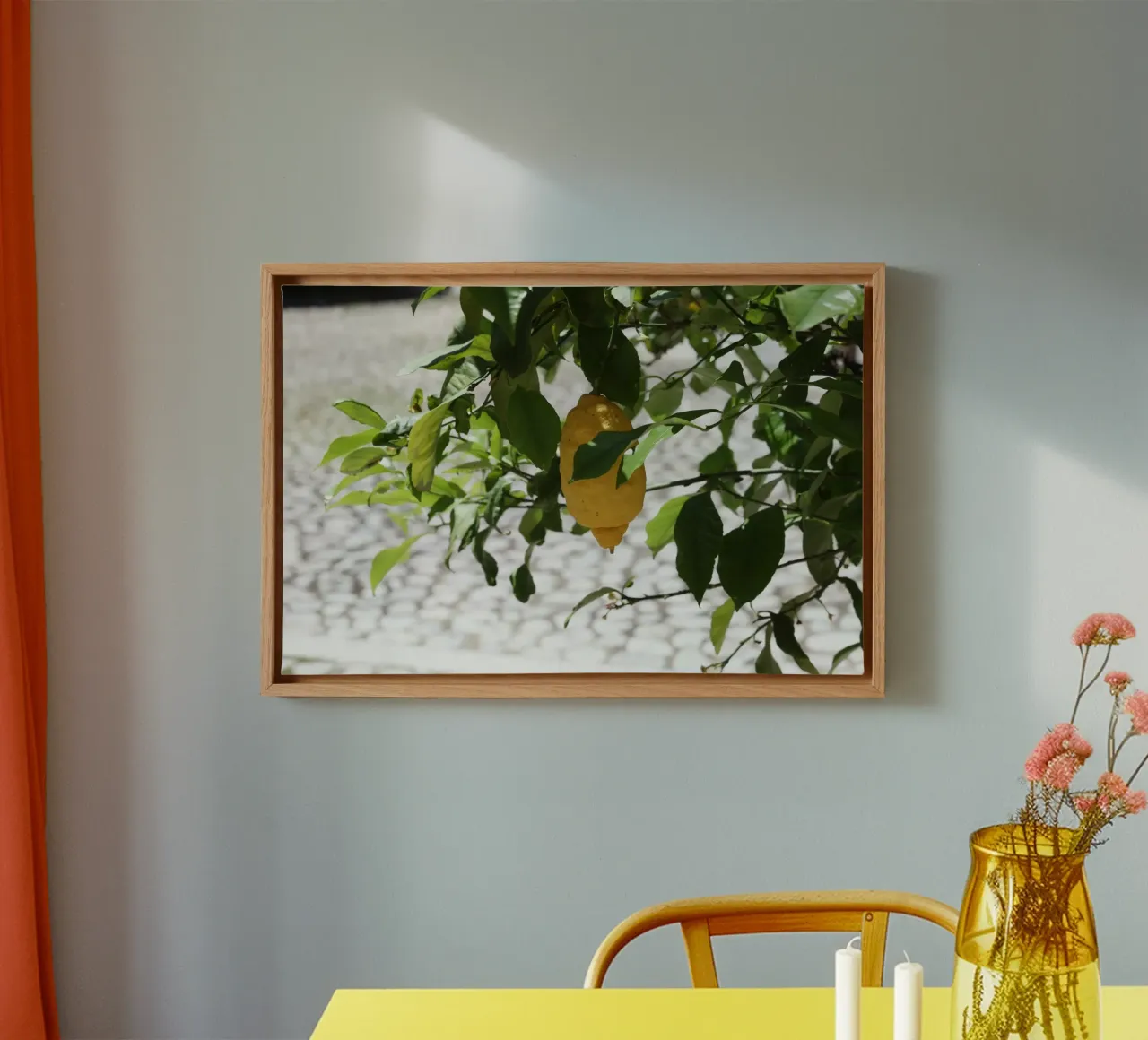 The hanging citrus fruit canvas by Alexandra Joseph Fotomomente