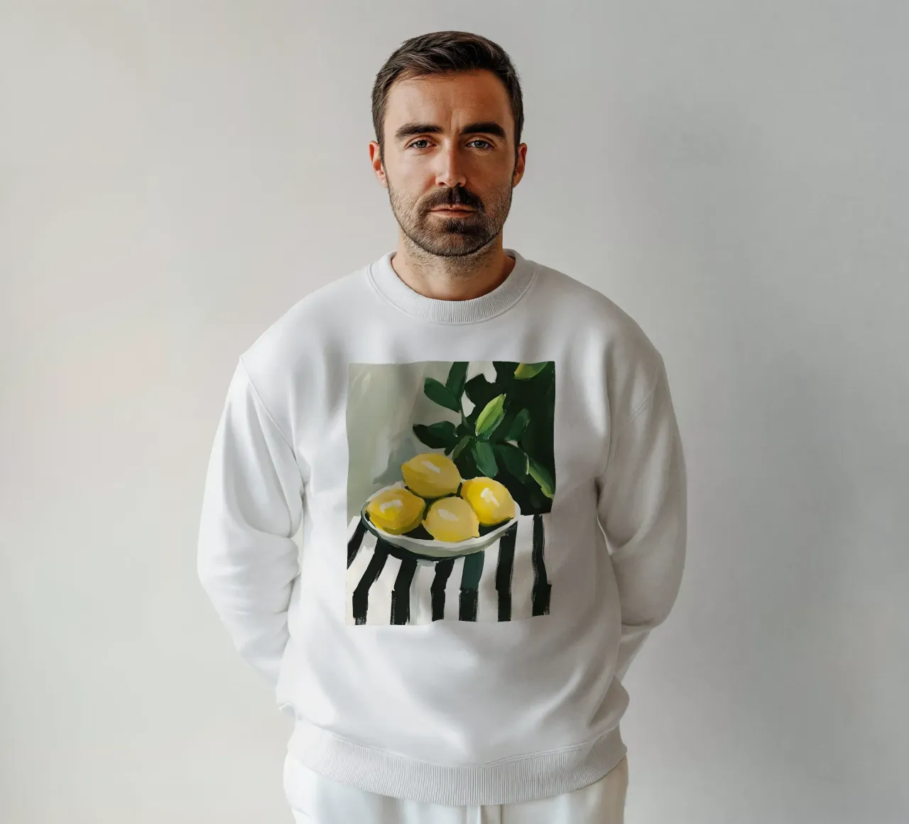 Limoni in una ciotola felpa da IamHomeStudio