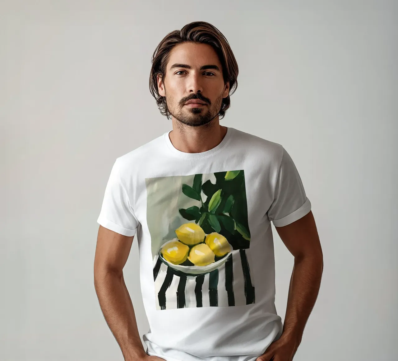 Limoni in una ciotola t-shirt da IamHomeStudio