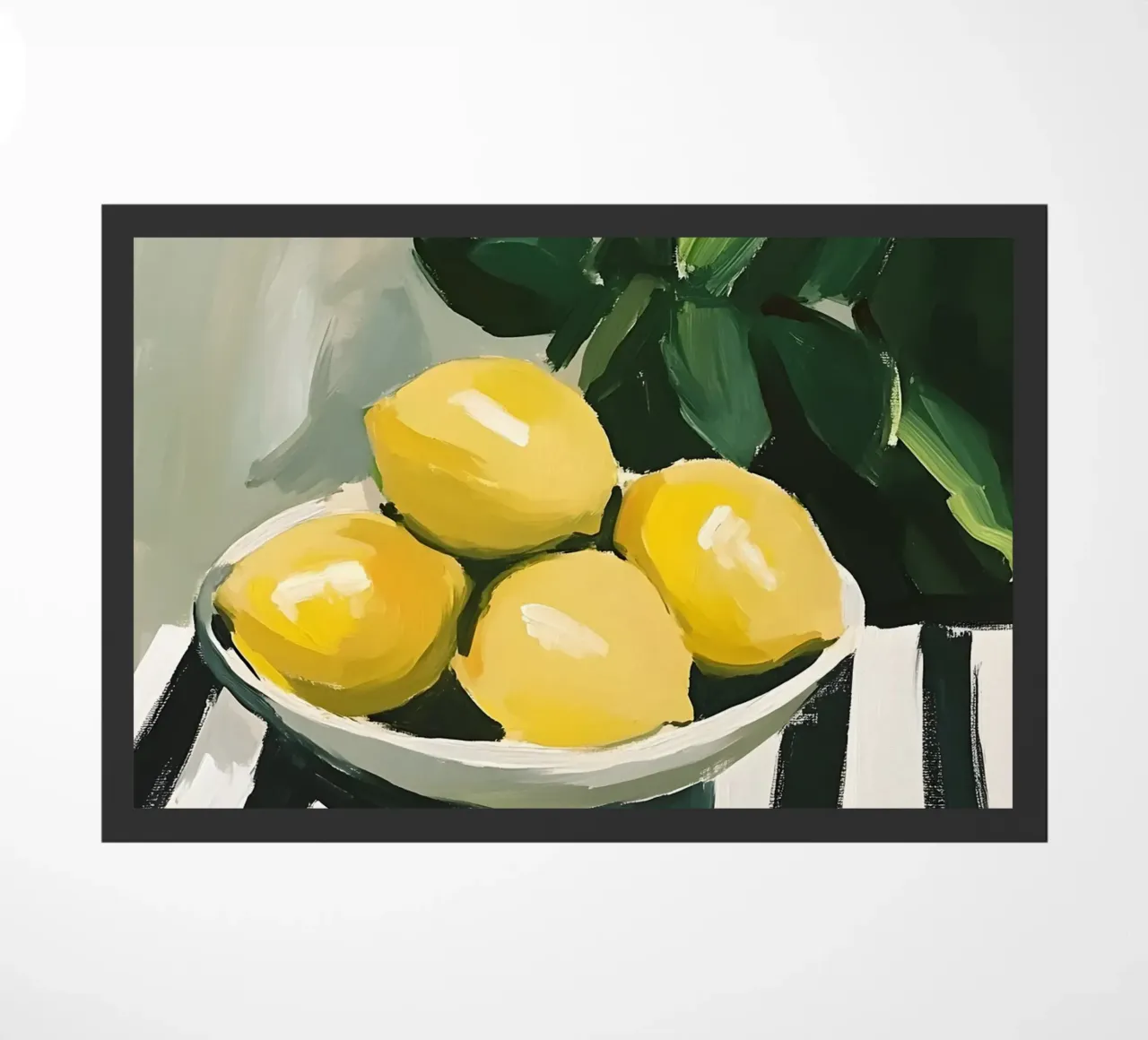 Limoni in una ciotola zerbino da IamHomeStudio