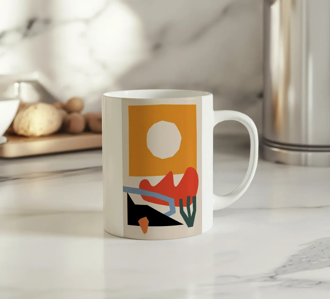 The Path ceramic mug by Pure