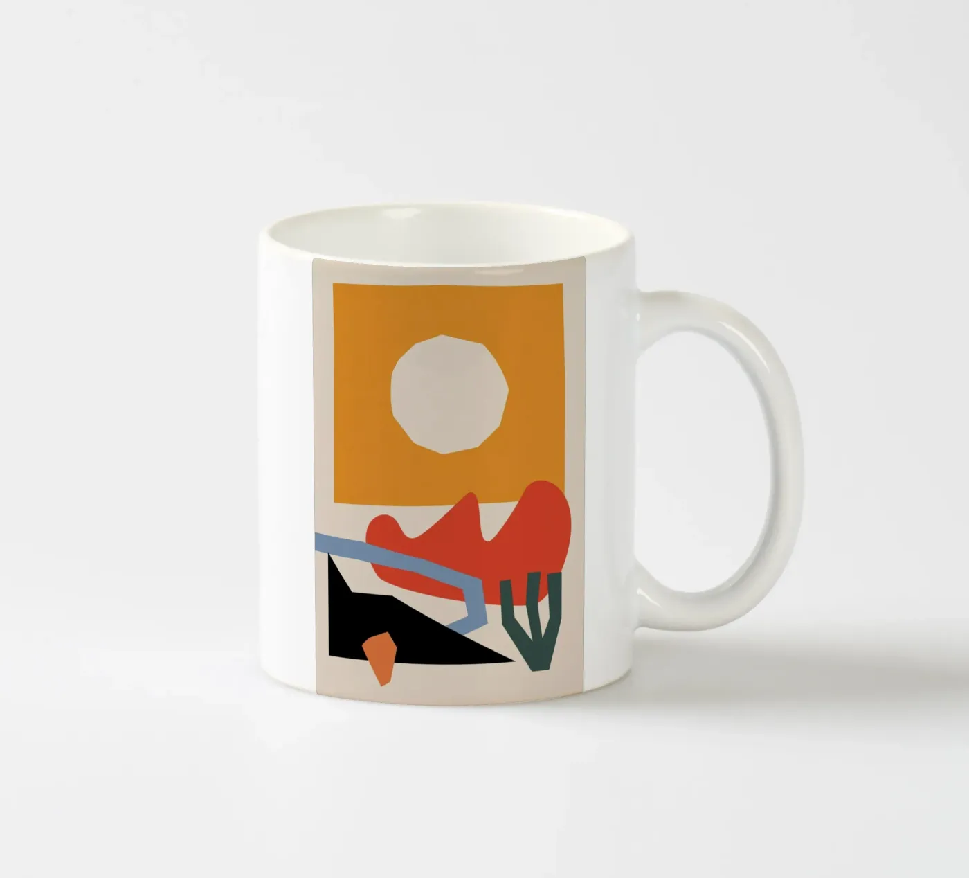 The Path ceramic mug by Pure