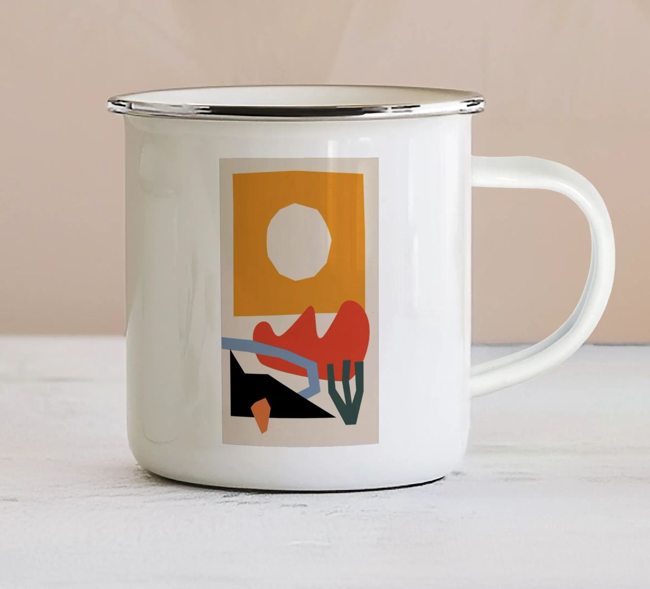 The Path tazza in smalto da Pure