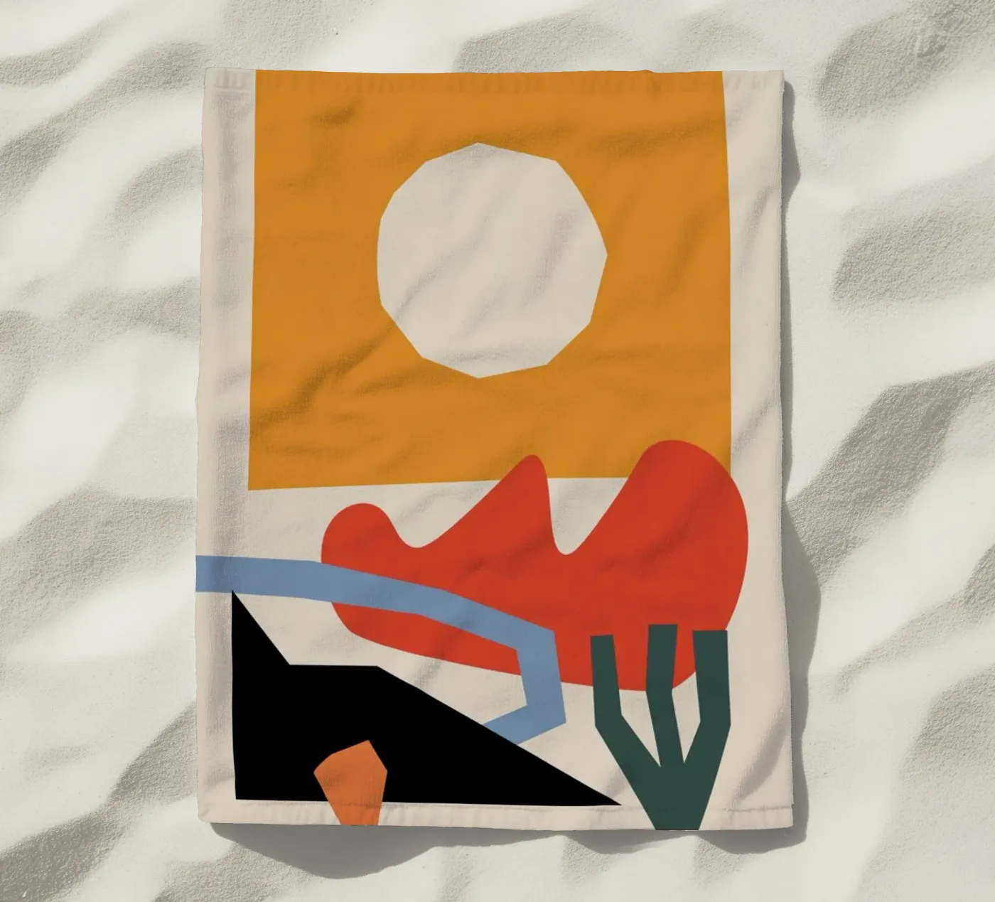 The Path beach towel by Pure