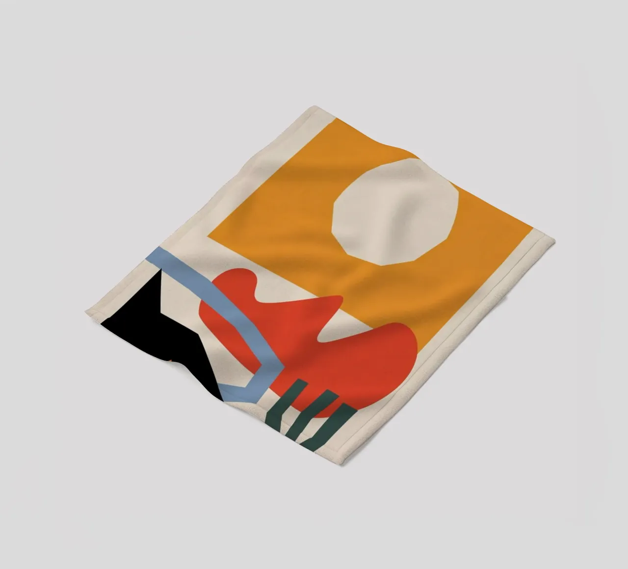 The Path fleece blanket by Pure