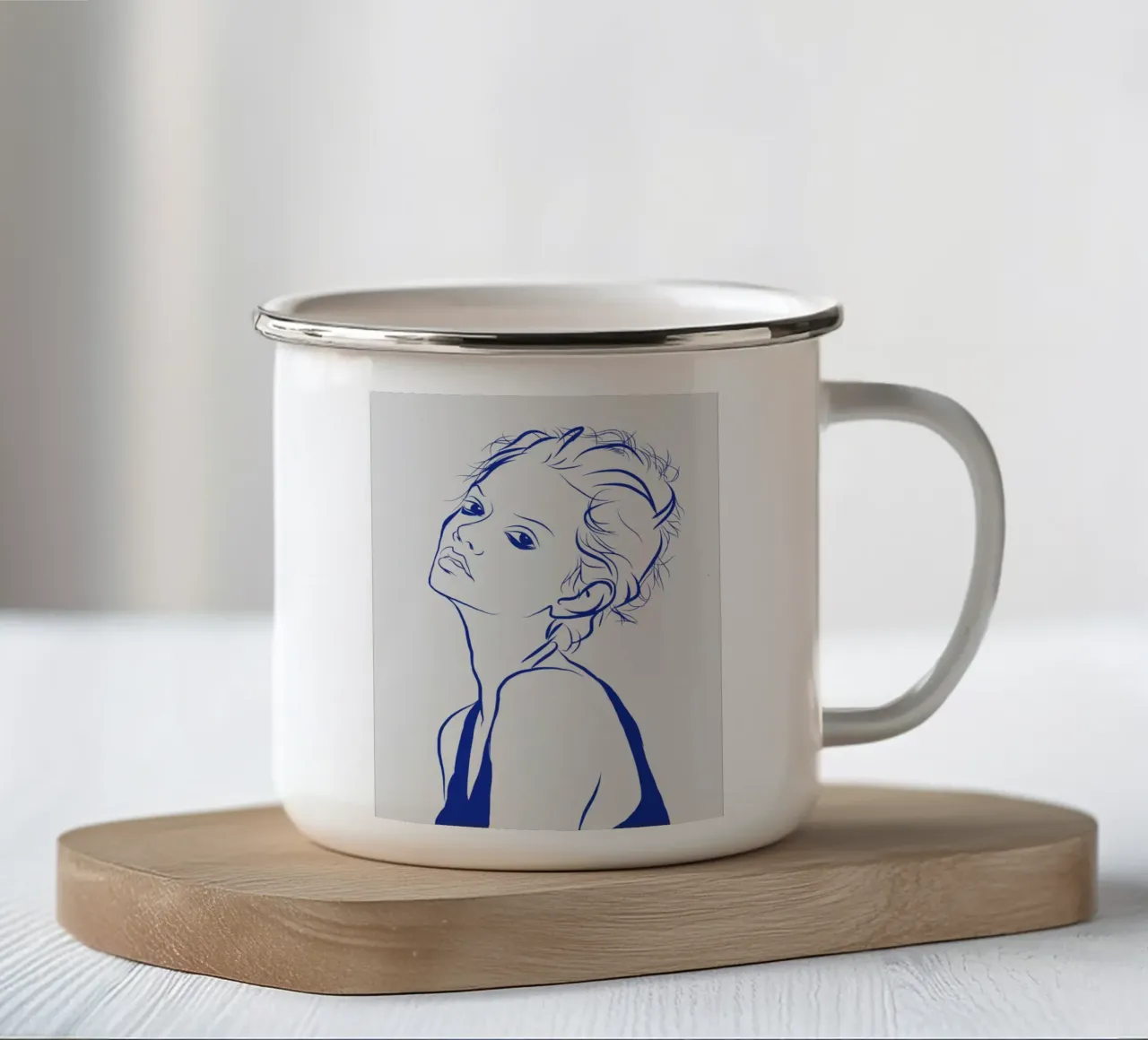 Insonnia 11 tazza in smalto da Little Dean
