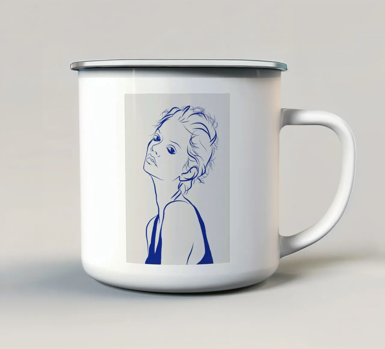 Insonnia 11 tazza in smalto da Little Dean